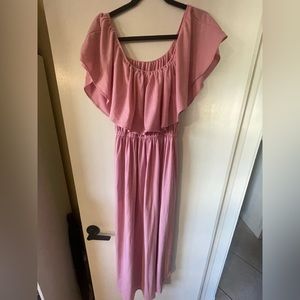 Womens long one piece dress for spring/summer Thanth size XL